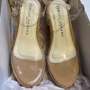 Marc Defang Kids' Beige Dress Shoes